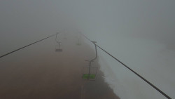 Lanovka - pohled nahoru