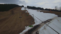 Lanovka - pohled nahoru