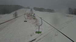 Lanovka - pohled nahoru