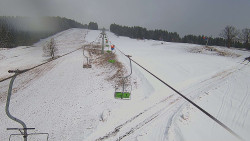 Lanovka - pohled nahoru