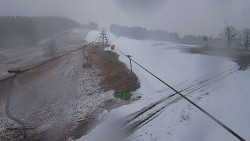 Lanovka - pohled nahoru