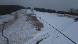 Lanovka - pohled nahoru