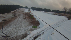 Snow park Paprsek - Lanovka - pohled nahoru - 18.3.2026 v 06:00