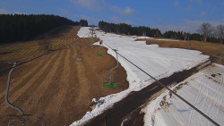 Lanovka - pohled nahoru