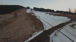 Lanovka - pohled nahoru