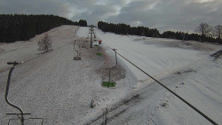 Lanovka - pohled nahoru