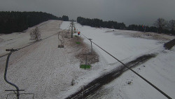 Lanovka - pohled nahoru