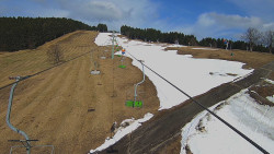 Lanovka - pohled nahoru