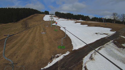 Lanovka - pohled nahoru