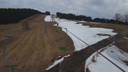 Lanovka - pohled nahoru