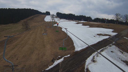 Lanovka - pohled nahoru