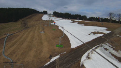 Lanovka - pohled nahoru