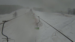 Lanovka - pohled nahoru