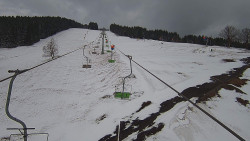 Lanovka - pohled nahoru