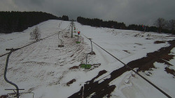 Lanovka - pohled nahoru