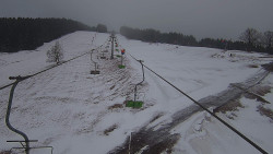 Lanovka - pohled nahoru