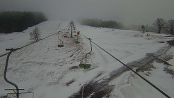 Lanovka - pohled nahoru