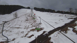 Lanovka - pohled nahoru