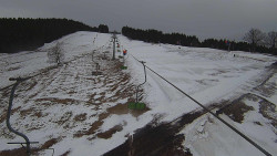 Lanovka - pohled nahoru