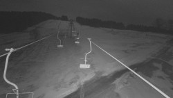 Lanovka - pohled nahoru