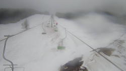 Lanovka - pohled nahoru