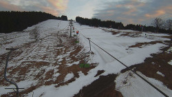 Lanovka - pohled nahoru