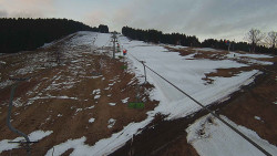 Lanovka - pohled nahoru