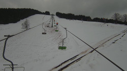 Lanovka - pohled nahoru