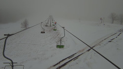 Lanovka - pohled nahoru