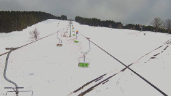 Lanovka - pohled nahoru