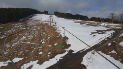 Lanovka - pohled nahoru