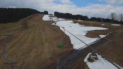 Lanovka - pohled nahoru