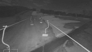 Snow park Paprsek - Lanovka - pohled nahoru - 4.4.2026 v 01:00