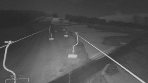 Snow park Paprsek - Lanovka - pohled nahoru - 4.4.2026 v 02:00