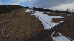 Lanovka - pohled nahoru