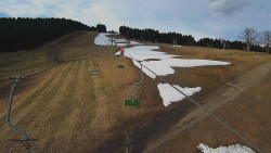 Lanovka - pohled nahoru