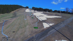 Lanovka - pohled nahoru