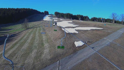 Lanovka - pohled nahoru