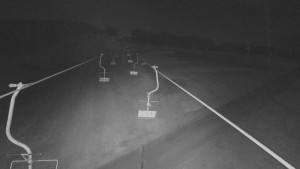 Snow park Paprsek - Lanovka - pohled nahoru - 8.4.2026 v 03:00