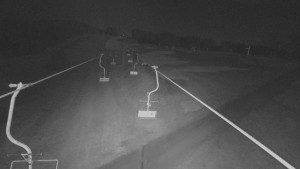 Snow park Paprsek - Lanovka - pohled nahoru - 8.4.2026 v 04:00