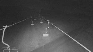 Snow park Paprsek - Lanovka - pohled nahoru - 9.4.2026 v 02:00