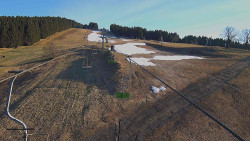 Lanovka - pohled nahoru