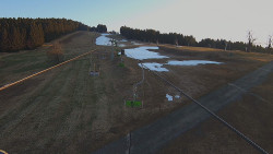 Lanovka - pohled nahoru