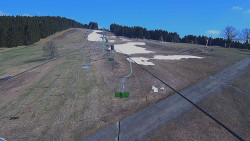 Lanovka - pohled nahoru