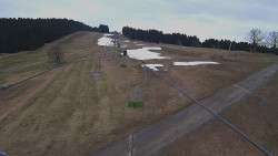 Lanovka - pohled nahoru