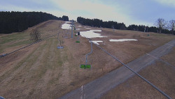 Lanovka - pohled nahoru