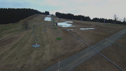 Lanovka - pohled nahoru