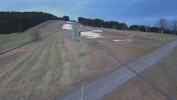 Lanovka - pohled nahoru