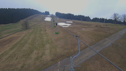 Lanovka - pohled nahoru