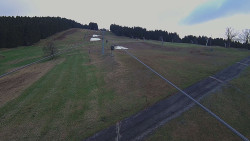 Lanovka - pohled nahoru